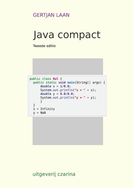 Omslag van Java compact