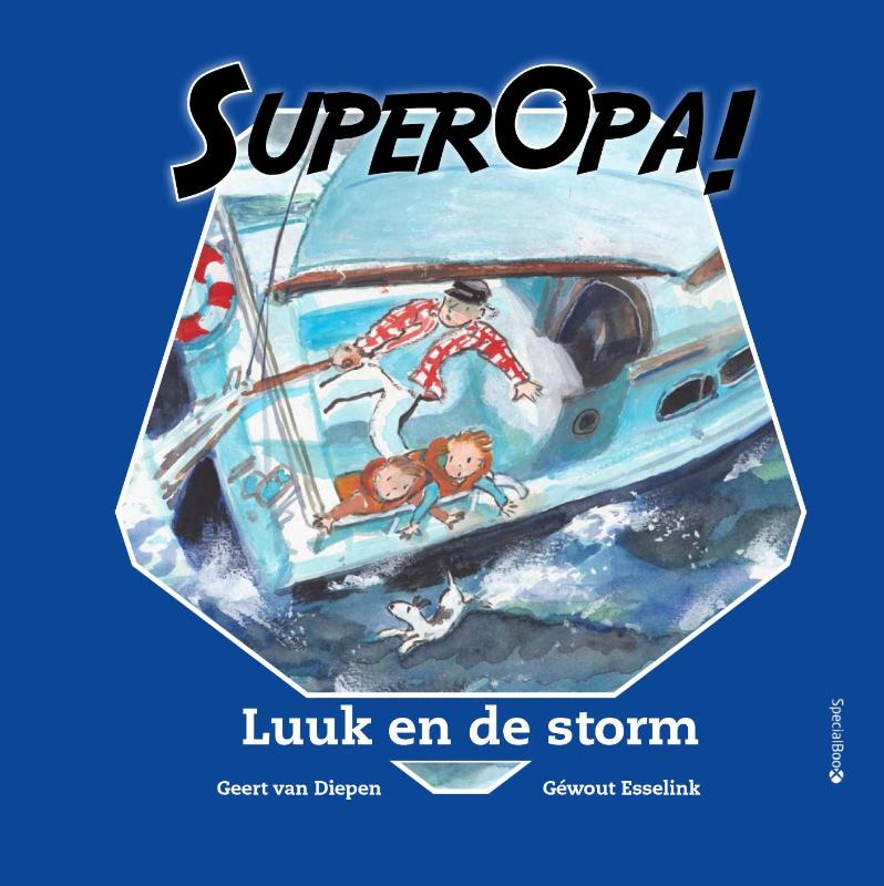 Omslag van Super Opa - Luuk en de storm