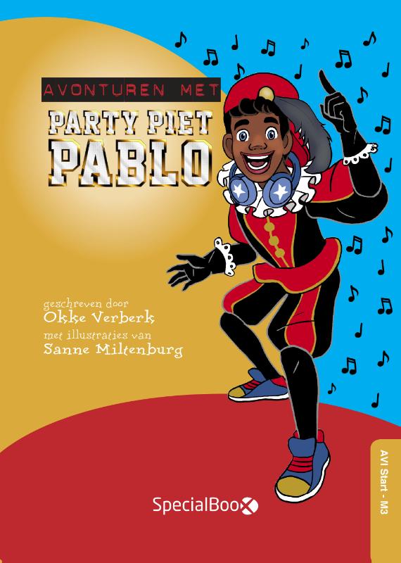 Omslag van Avonturen met Party Piet Pablo