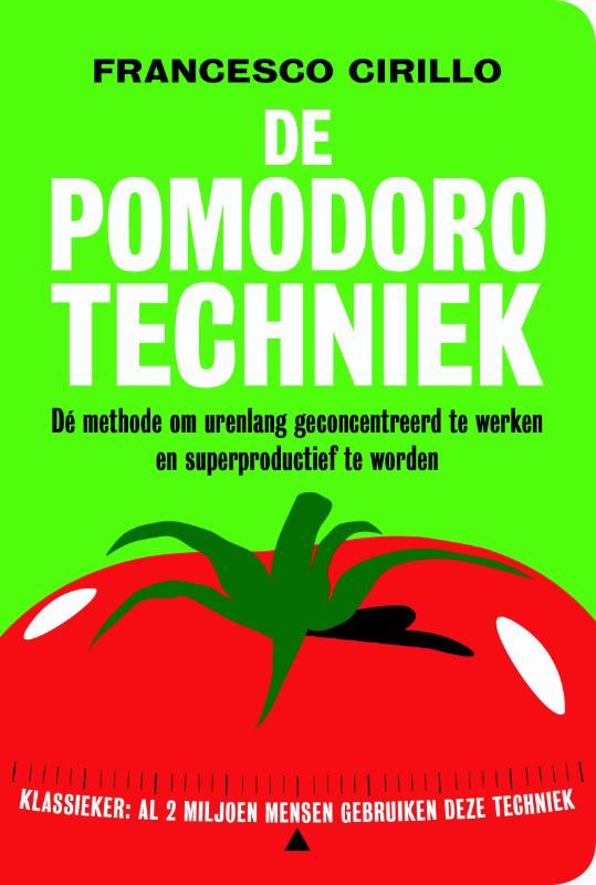 Omslag van De pomodoro-techniek