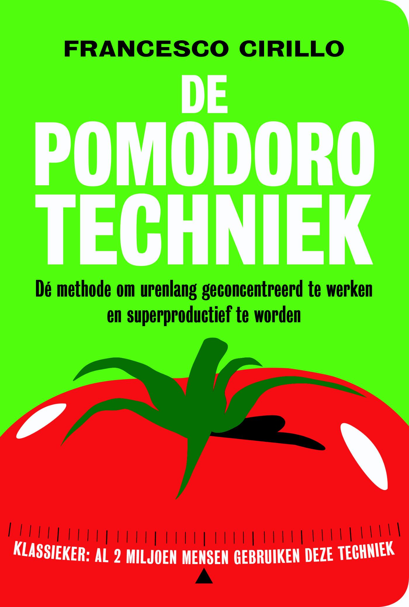 Omslag van De pomodoro techniek