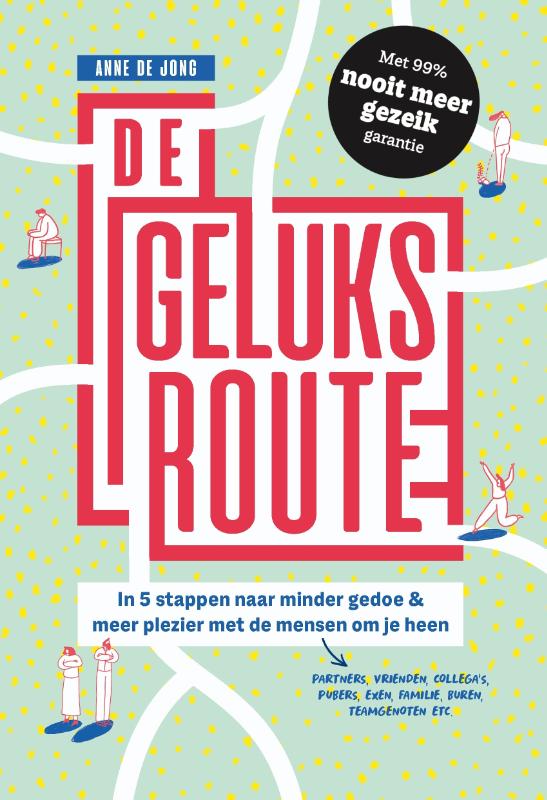 Omslag van De geluksroute