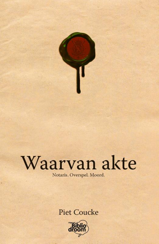 Omslag van Waarvan akte