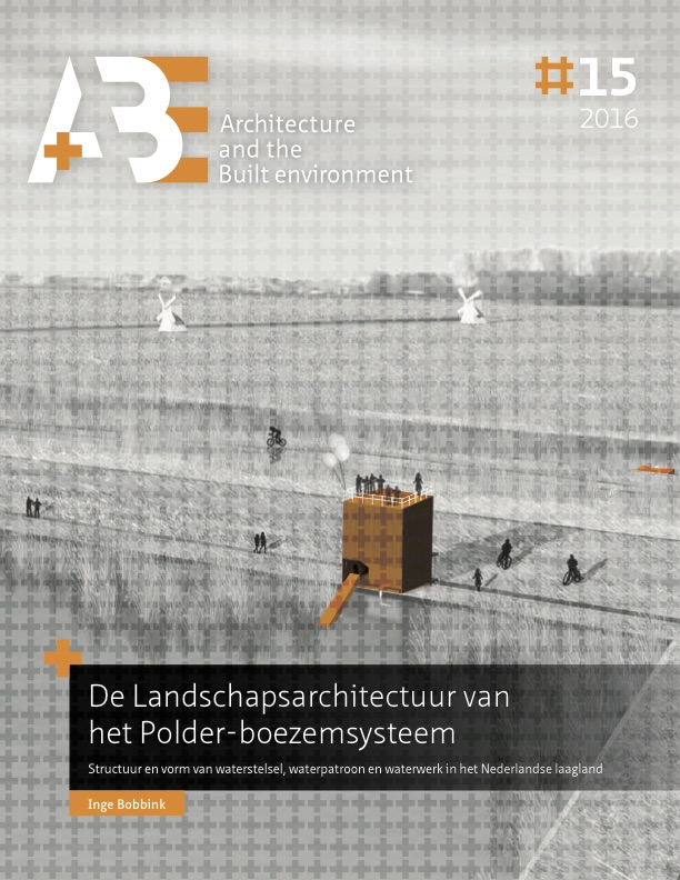Omslag van De Landschapsarchitectuur van het Polder-boezemsysteem