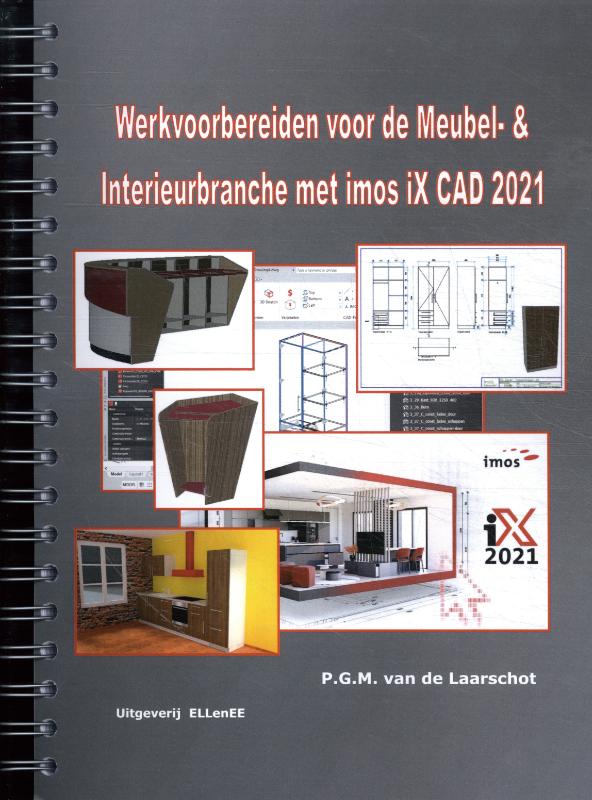 Omslag van Werkvoorbereiden voor de Meubel‐ & Interieurbranche met imos iX CAD 2021