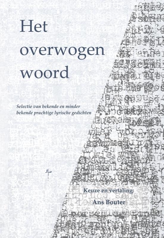 Omslag van Het overwogen woord