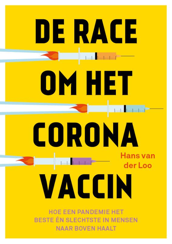 Omslag van De race om het Coronavaccin