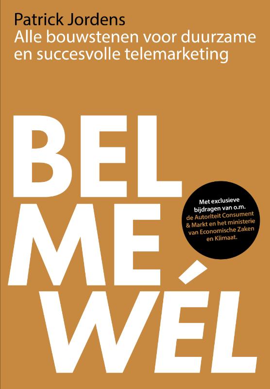 Omslag van Bel me wel