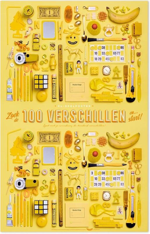 Omslag van 100 Verschillen Geel