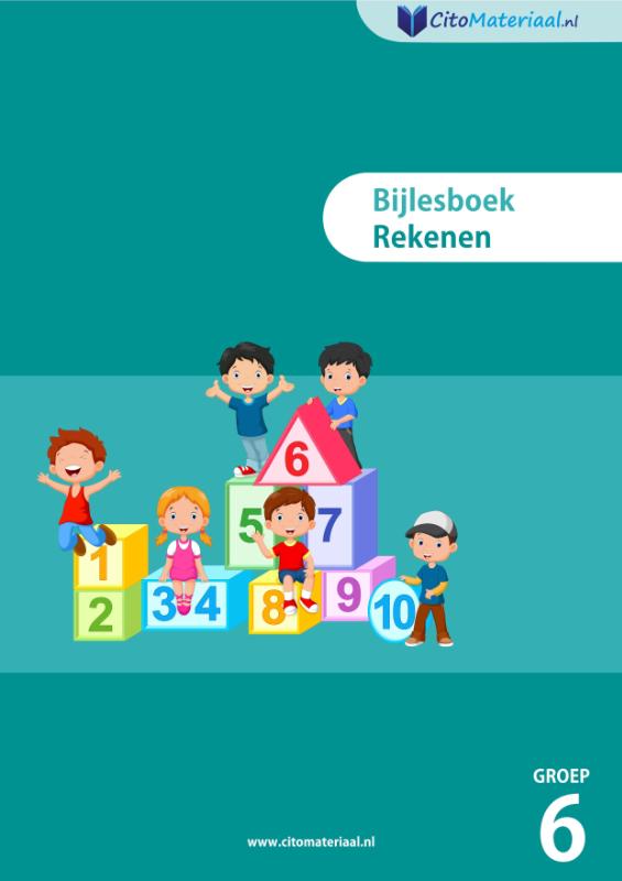 Omslag van GROEP 6 BIJLESBOEK REKENEN