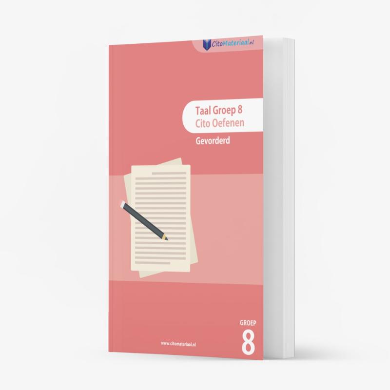Omslag van groep 8 gevorderd
