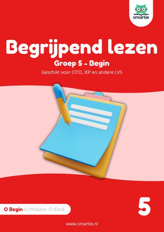 Omslag van groep 5 - begin