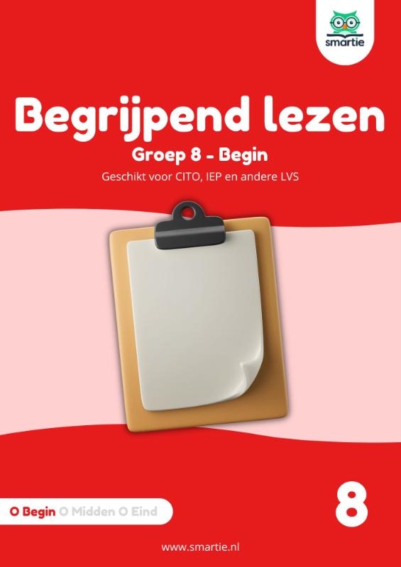 Omslag van groep 8 - begin