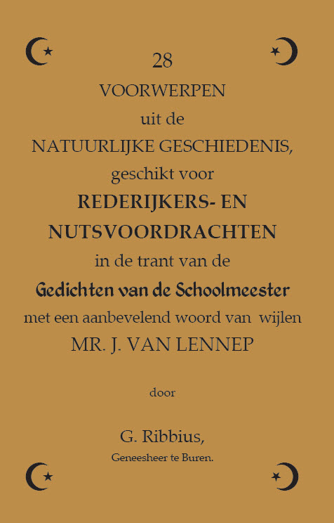 Omslag van 28 voorwerpen uit de natuurlijke geschiedenis
