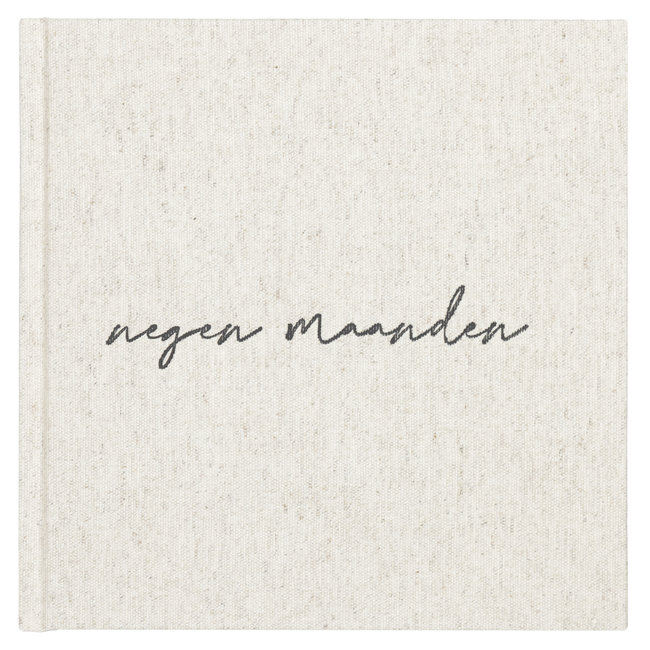 Omslag van Mijn negen maanden nature {linnen}