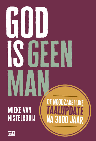 Omslag van God is geen man