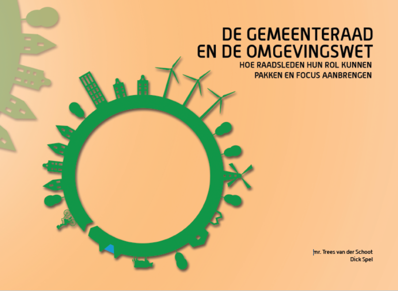Omslag van De gemeenteraad en de Omgevingswet