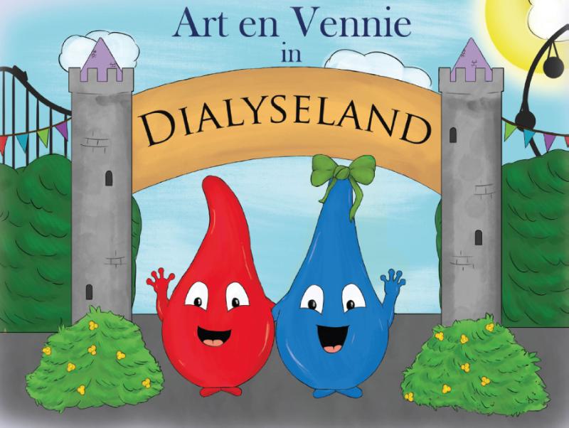 Omslag van Art en Vennie in Dialyseland
