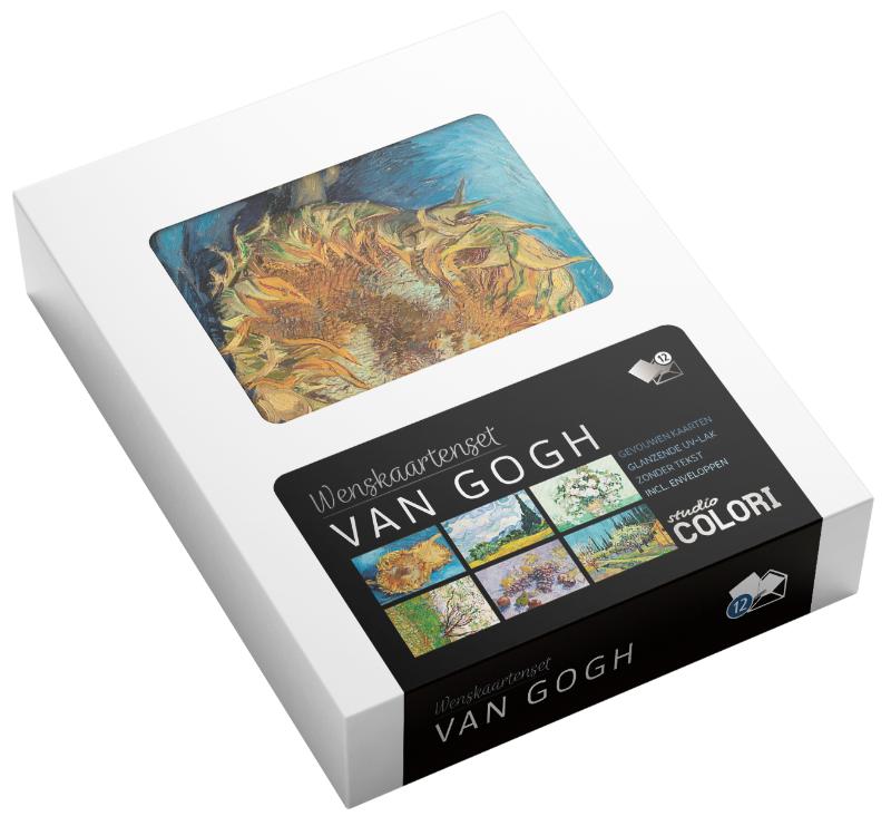Omslag van Wenskaartenset Van Gogh
