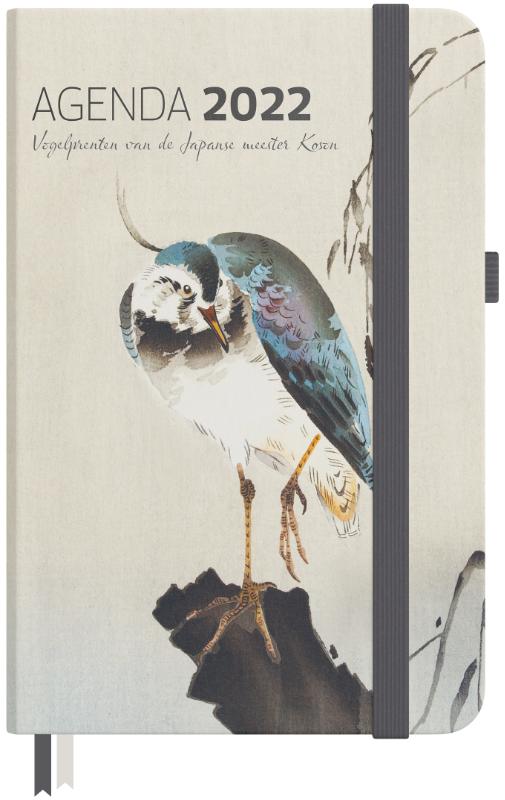 Omslag van Agenda 2022 - Vogelprenten van de Japanse meester Koson
