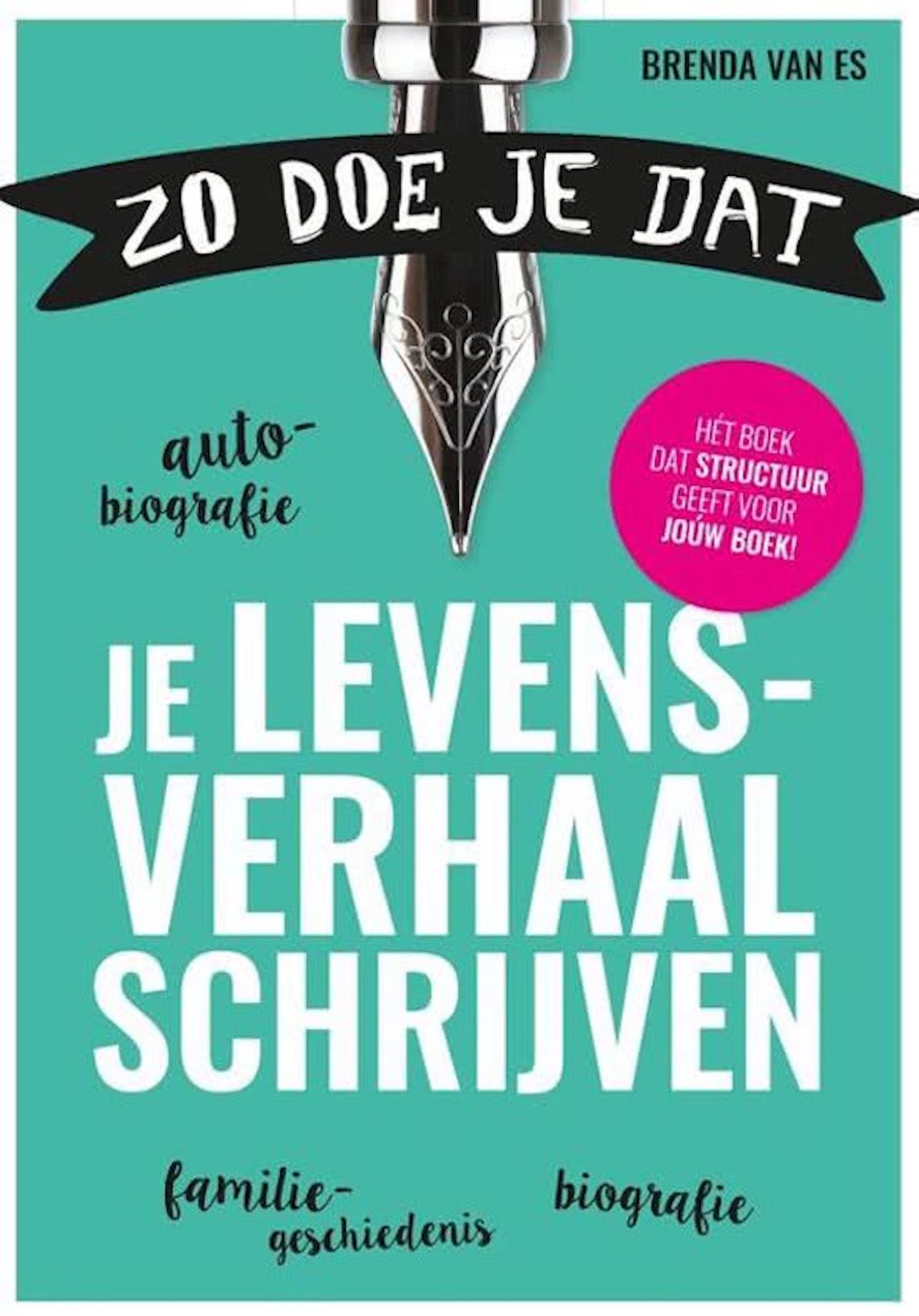 Omslag van Zo doe je dat, je levensverhaal schrijven