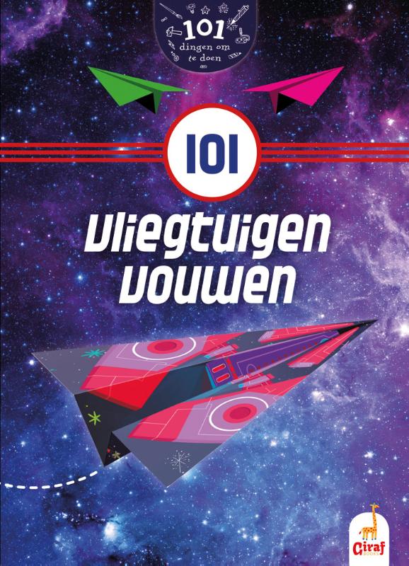 Omslag van 100 papieren vliegtuigen vouwen