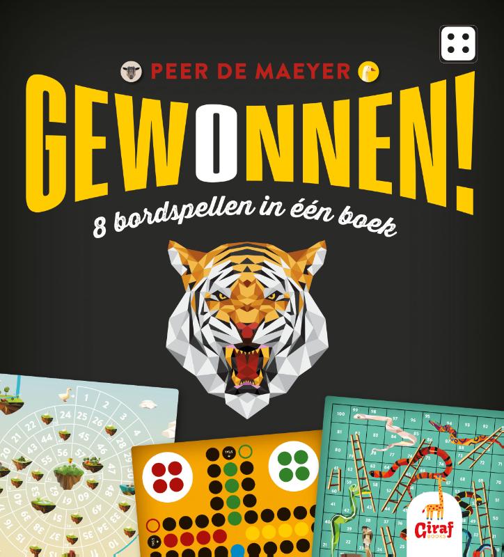 Omslag van Gewonnen! 8 Bordspellen in één boek