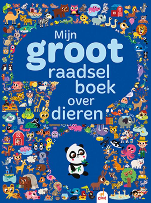 Omslag van Mijn groot raadselboek over dieren