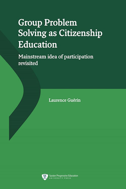 Omslag van Group Problem Solving As Citizenship Education
