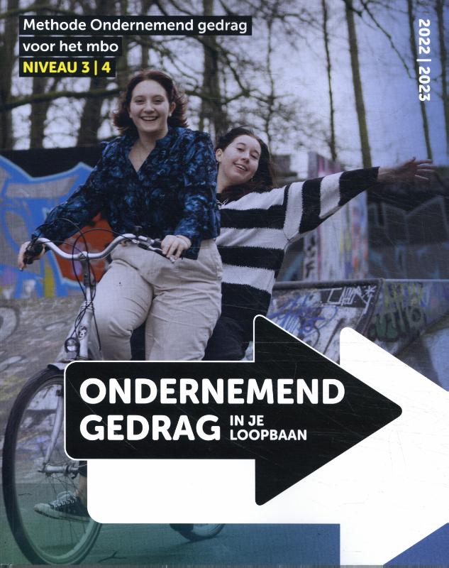 Omslag van niveau 3-4 Ondernemend gedrag voor het mbo