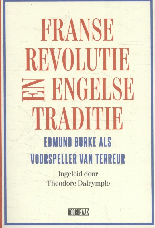 Omslag van Franse Revolutie en Engelse traditie