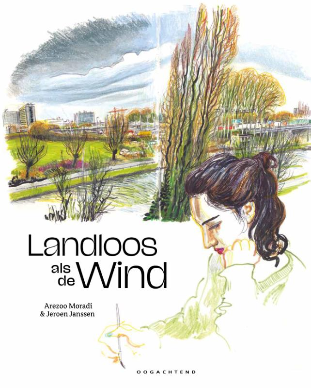 Omslag van Landloos als de wind