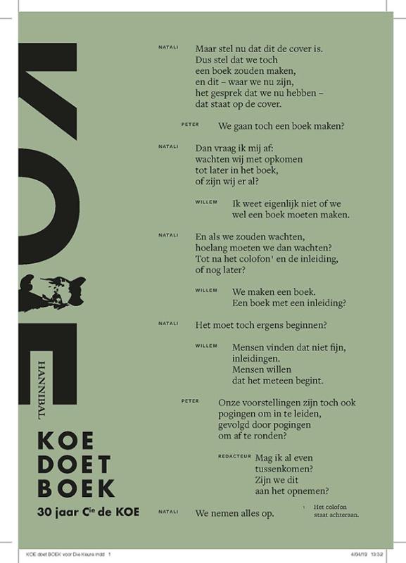 Omslag van Koe doet boek