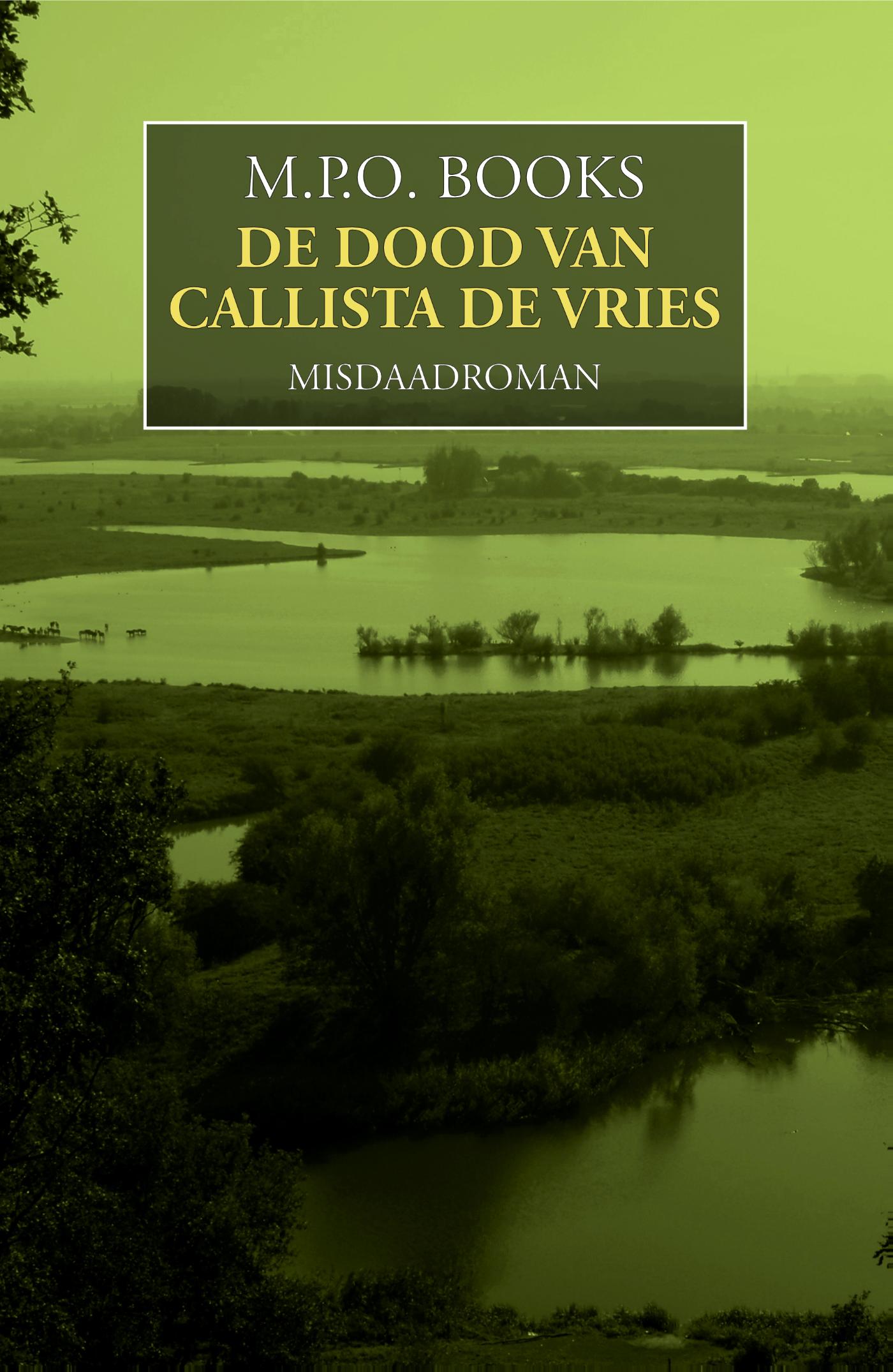 Omslag van De dood van Callista de Vries