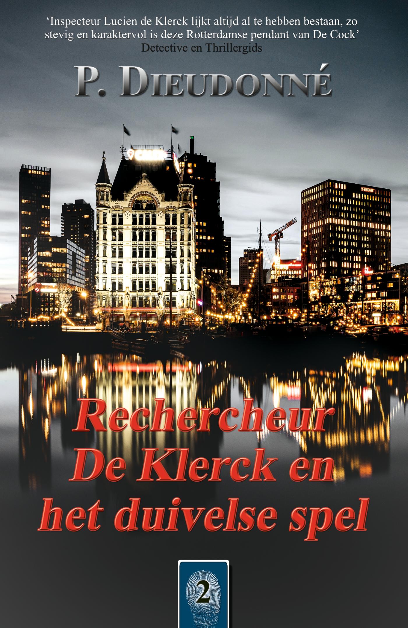Omslag van Rechercheur De Klerck en het duivelse spel