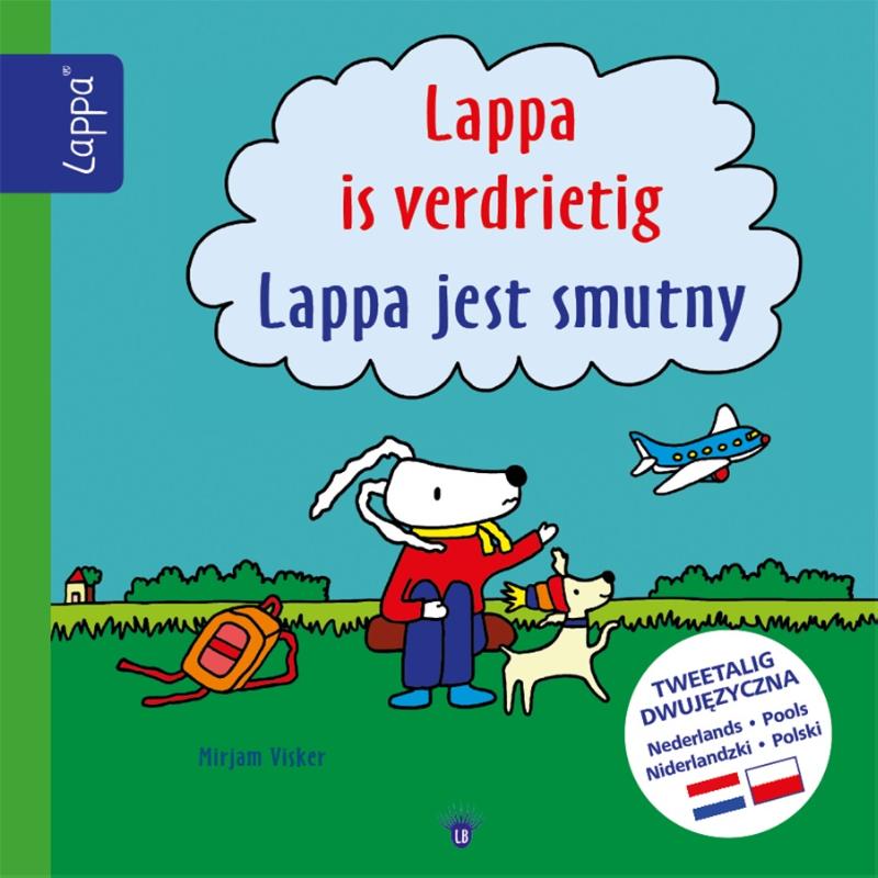Omslag van Lappa is verdrietig - Lappa jest smutny (NL-PO)