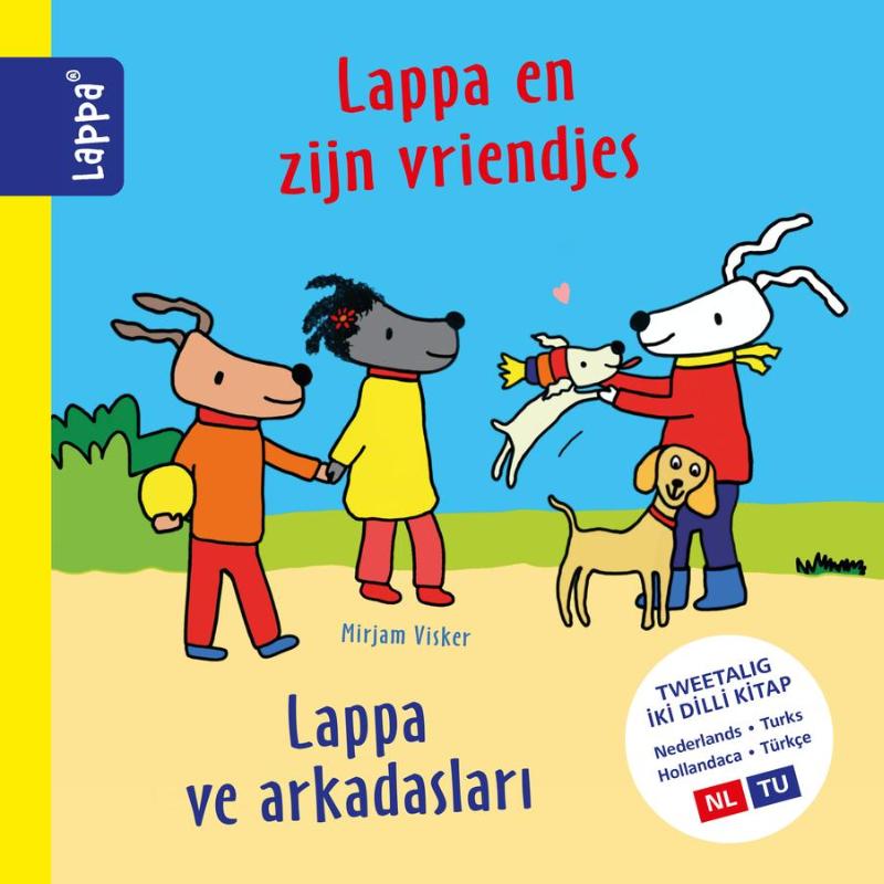 Omslag van Lappa en zijn vriendjes - Lappa ve arkadaslari (NL-TU)