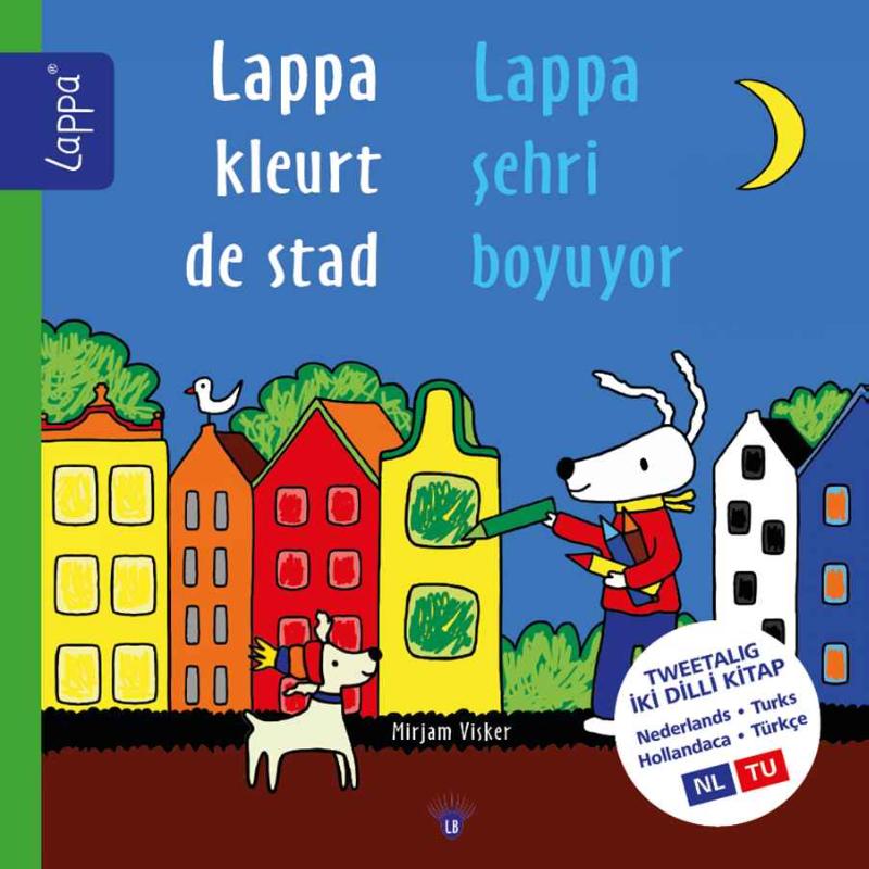 Omslag van Lappa kleurt de stad (NL-TU)