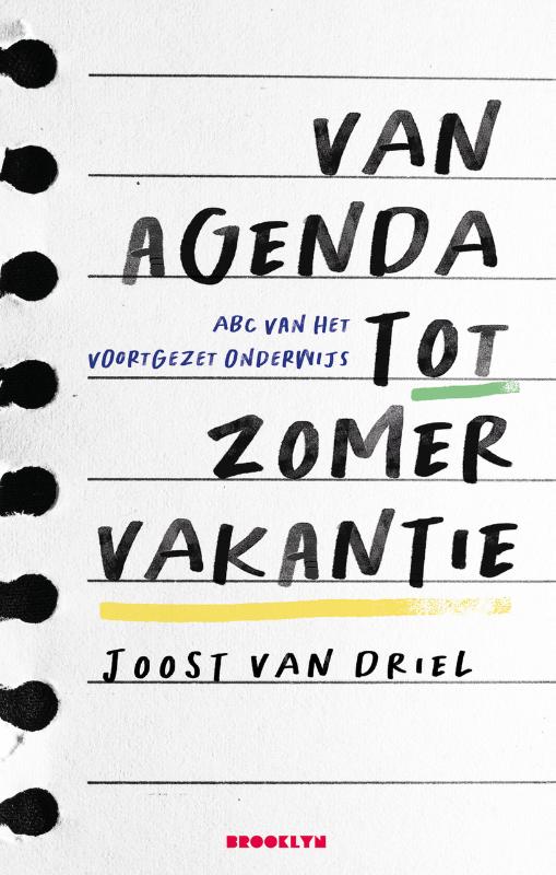 Omslag van Van agenda tot zomervakantie