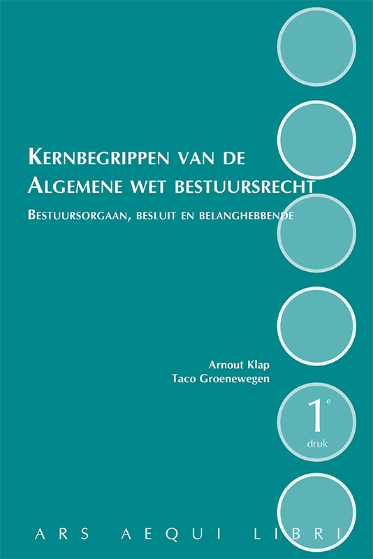 Omslag van Kernbegrippen van de Algemene Wet Bestuursrecht