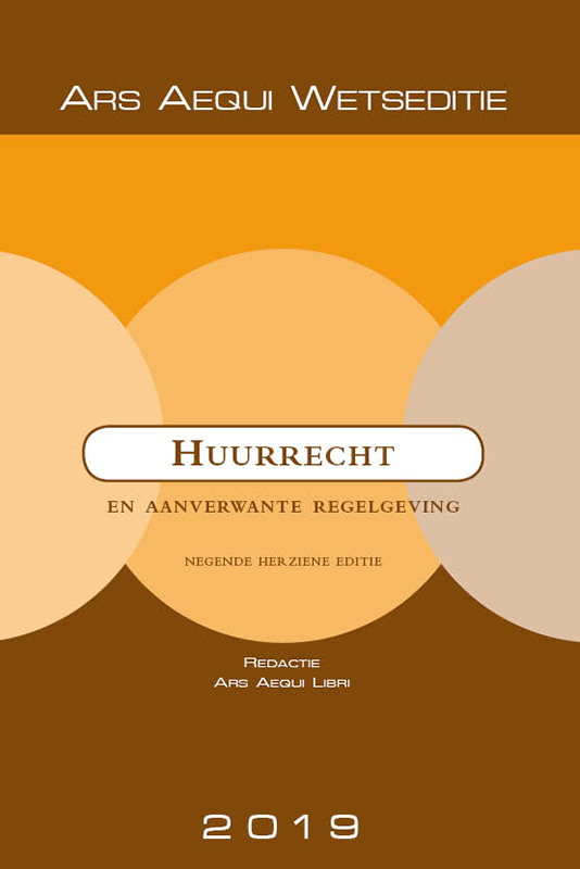 Omslag van Huurrecht 2019