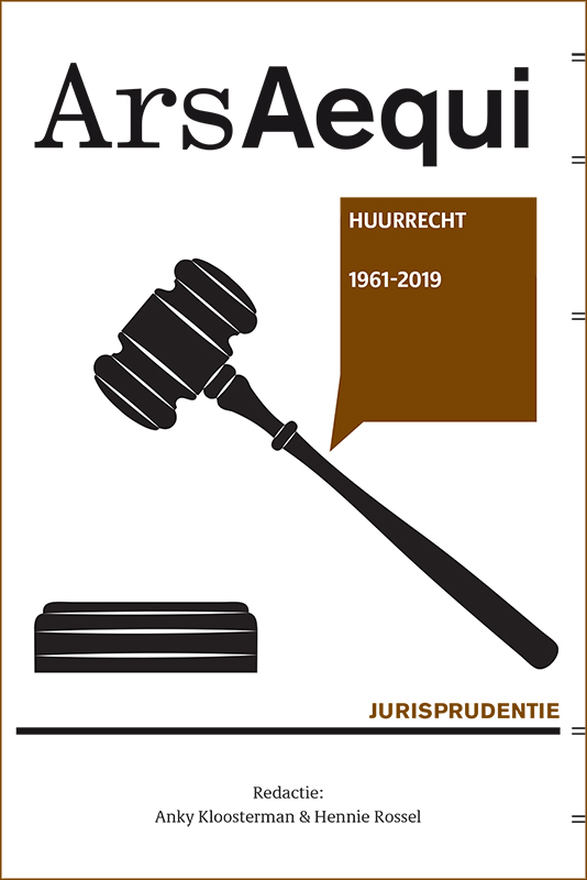 Omslag van Jurisprudentie Huurrecht 2019