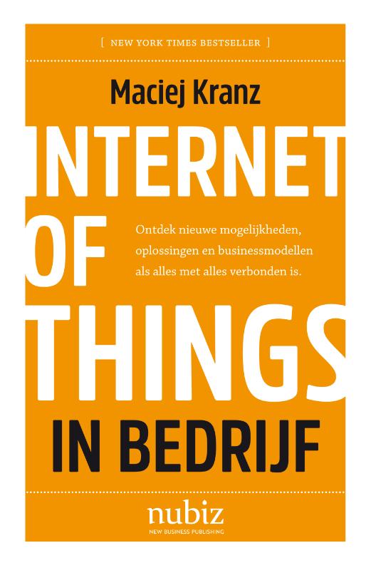 Omslag van Internet of things in bedrijf