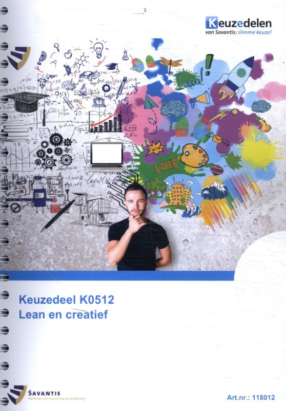 Omslag van Keuzedeel K0512 Lean en creatief