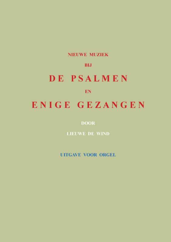 Omslag van Uitgave voor orgel
