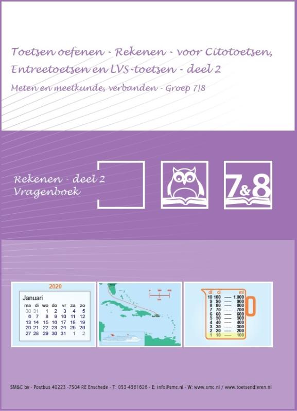 Omslag van 2 - Meten & meetkunde en Verbanden - Groep 7&8