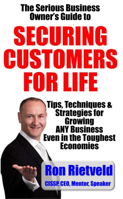 Omslag van Securing customers for life - the serious business owner’ guide to