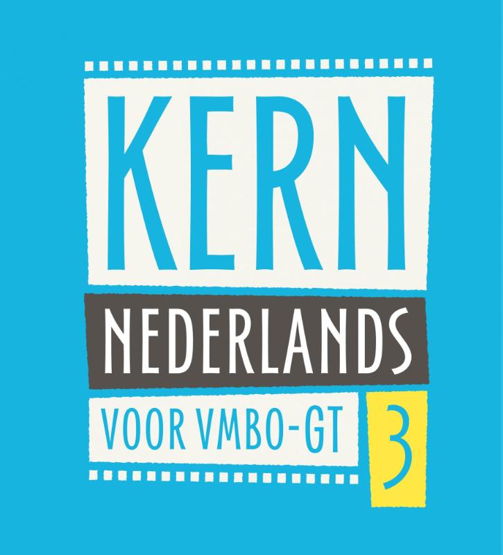 Omslag van KERN Nederlands 1e ed. leerboek vmbo-gemengd theoretisch 3