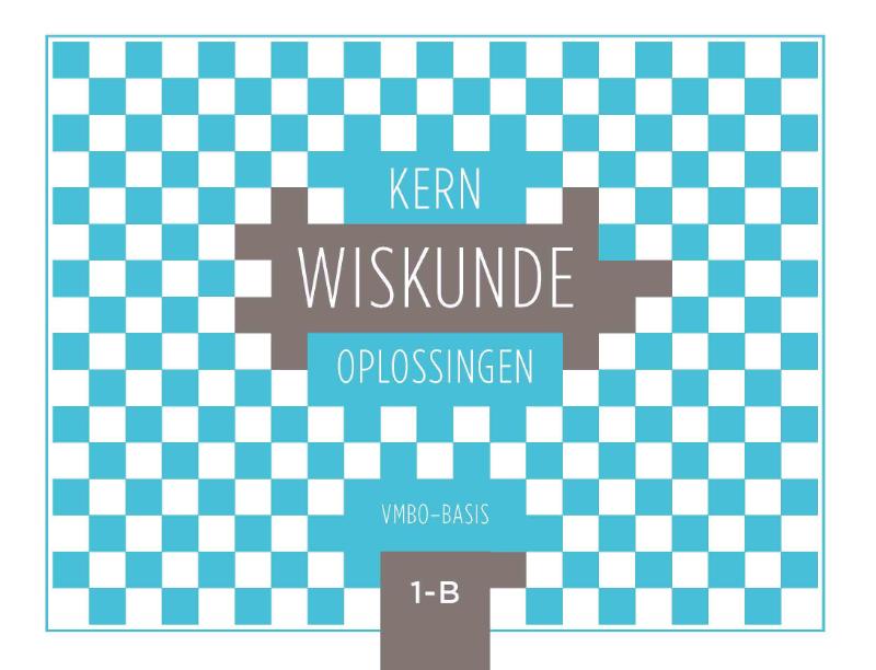 Omslag van oplossingenboek B