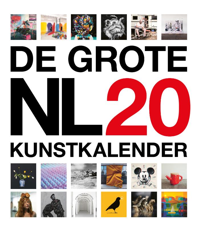 Omslag van De Grote Nederlandse Kunstkalender 2020